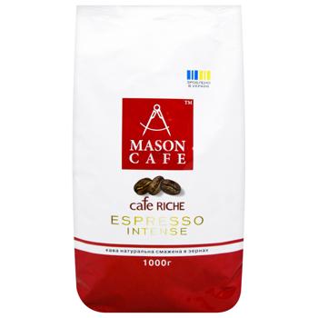 Кофе в зернах Mason Cafe Espresso Intense 1кг - купить, цены на - фото 3