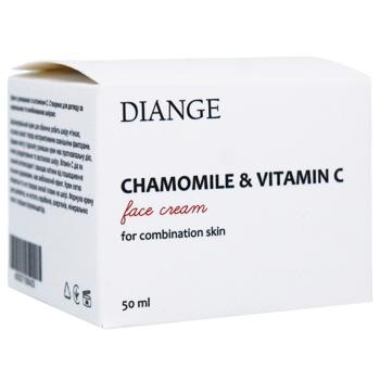 Крем д/обличчя Diange 50 мл з ромашкою та віт С д/норм шк - купити, ціни на КОСМОС - фото 4