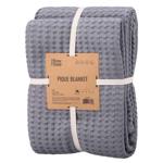 Ardesto Pique Plaid 160х230cm Grey