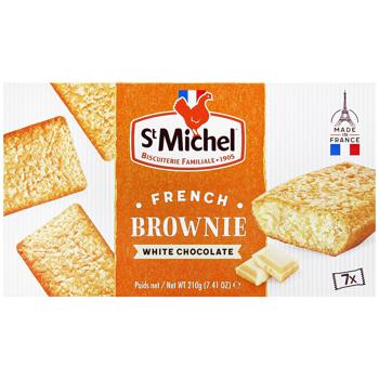 Брауни St Michel с белым шоколадом 210г - купить, цены на NOVUS - фото 3