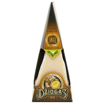 Сир твердий Dziugas безлактозний 24 місяців 40% 180г - купити, ціни на NOVUS - фото 1