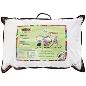 Подушка Zastelli Bambino шовк рослинний і капок 40x60см