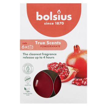 Свечи чайные Bolsius Гранат 6шт - купить, цены на - фото 2