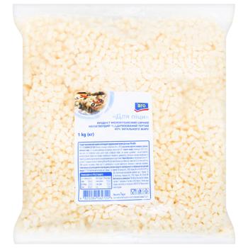 Aro For Pizza Grated Semi-hard Cheese Product 45% 1kg - buy, prices for METRO - photo 1