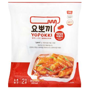 Yopokki Sweet & Spicy Tteokbokki 120g