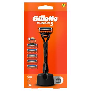 Бритва Gillette Fusion 5 и 5 сменных кассет - купить, цены на - фото 3