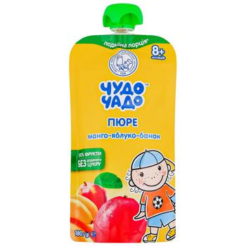 Пюре Чудо-Чадо манго-яблоко-банан 180г