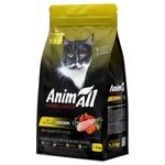 AnimAll Chicken Dry Food for Adult Cats 1.5kg