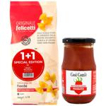 Макарони Felicetti Фьоккі 500г + Томатне пюре Grangusto 350г