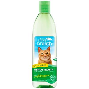 Добавка у воду для котів TropiClean Fresh Breath Dental Health 473 мл - купити, ціни на MasterZoo - фото 1