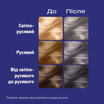 Schwarzkopf Live Urban Metallics U72 Dusty Silver Hair Dye - buy, prices for Ideal - photo 4