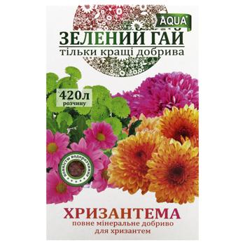 Удобрение водорастворимое Зеленый Гай Аква Хризантема 300г - купить, цены на - фото 3