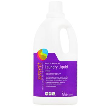 Sonett Concentrated Organic Washing Gel with Lavender Essential Oil 2l - buy, prices for MegaMarket - photo 1