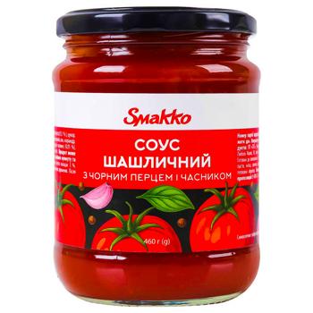 Smakko Shashlyk Sauce with Black Pepper and Garlic 460g