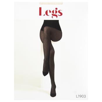 Колготки Legs Spirale Pois Crema жіночі 4р L1903