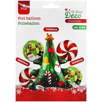 Набор рождественских надувных фигурок 35-80см 5шт в ассортименте - купить, цены на - фото 2