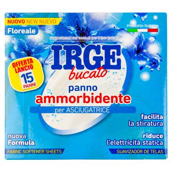 Irge Fabric Softener for Dryer Napkin Trap 15pcs - buy, prices for COSMOS - photo 1