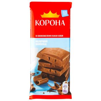 Шоколад молочний Корона 85г - купити, ціни на Епіцентр FOOD - фото 1