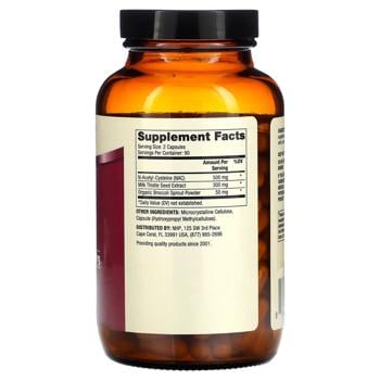 Dr. Mercola NAC N-Acetyl Cysteine with Milk Thistle 500mg 180 capsules - buy, prices for Biotus - photo 2