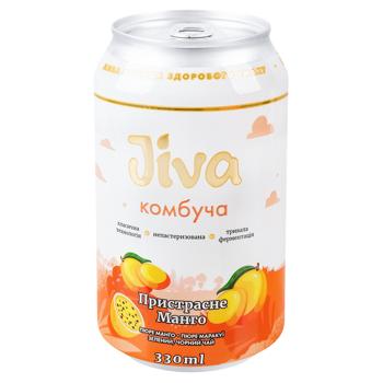 Jiva Passionate Mango Kombucha 0.33l - buy, prices for NOVUS - photo 1