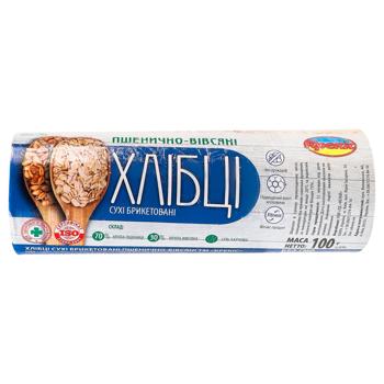 Krekis Wheat-Oatmeal Cereal Crispbread 100g