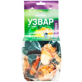 Смесь компотная Spektrumix Узвар яблоко, смородина, груша, алыча 400г - купить, цены на Восторг - фото 1