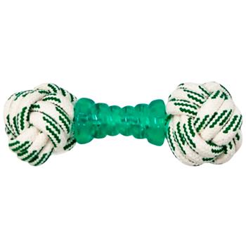 Pet Fun Dumbbell with Rope Toy for Dogs 17cm - buy, prices for MasterZoo - photo 1