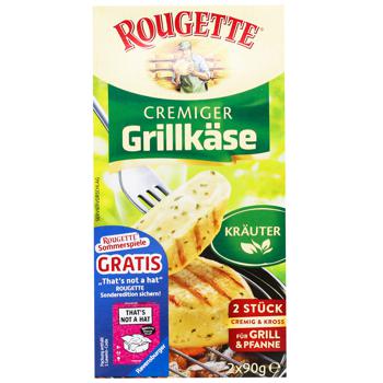 Сыр Rougette Cremiger Grillkase с травами 55% 2х90г - купить, цены на КОСМОС - фото 3