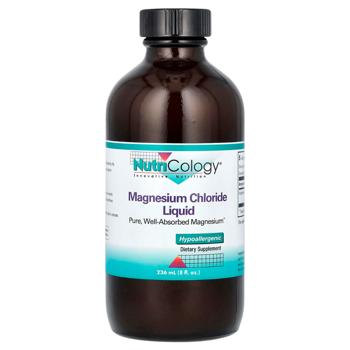 Магний хлорид, Magnesium Chloride, Nutricology, 236 мл - купити, ціни на Біотус - фото 1