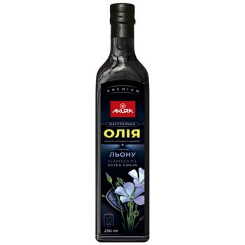 Akura Flaxseed Oil 250ml - buy, prices for Epicentr FOOD - photo 1