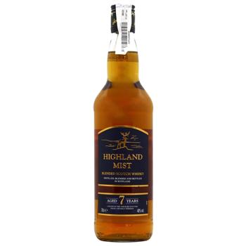 Віскі Highland Mist 7 Y.O. 0.7 л 40% - купити, ціни на За Раз - фото 1