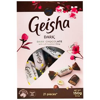 Конфеты Fazer Geisha черный шоколад 150г - купить, цены на Auchan - фото 2