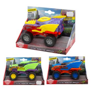 Машинка Dickie Toys Монстр дракон 15см - купить, цены на МегаМаркет - фото 1