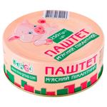 Паштет Пятачок Мясной пикантный 250г