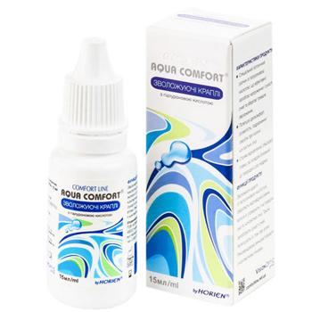 Капли Comfort Line Aqua Comfort Horien увлажняющие с гиалуроновой кислотой 15мл - купить, цены на Таврия В - фото 1