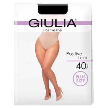 Колготы женские Giulia Positive Look 40 р.6 Nero