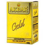 Чай чорний Akbar Gold 100г