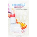 Piping Bag with Plastic Nozzles 6pcs