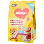 Каша молочна Milupa суха для дітей від 7-ми місяців мультизлакова з сумішшю фруктів 210г