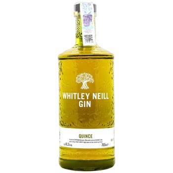 Джин Whitley Neill Quince 43% 0,7л - купить, цены на КОСМОС - фото 1