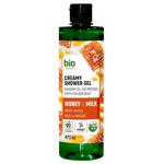 Bio Naturell Honey and Milk Cream-gel for Shower 473ml