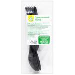 Auchan Premium Coffee Black Spoon 6pcs