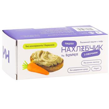 Паштет Bonner Нахлебчик с овощами 100г - купить, цены на КОСМОС - фото 2
