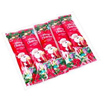 Merry Christmas Milk Chocolate Lolly 15g - buy, prices for METRO - photo 1