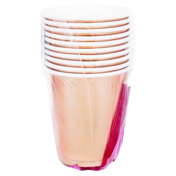 Набор стаканчиков бумажных 10шт - купить, цены на КОСМОС - фото 1