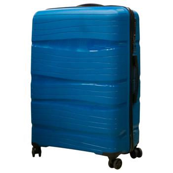 ZED Blue Suitcase Size L