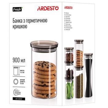 Банка для хранения Ardesto Fresh стеклянная 900мл - купить, цены на За Раз - фото 3
