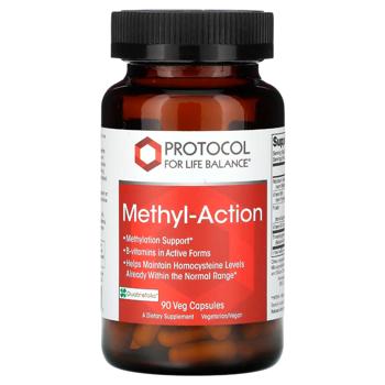 Вітамін В Protocol for Life Balance Підтримка метилювання в активній формі 90 капсул - купити, ціни на Біотус - фото 1