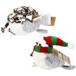 Прикраса Пташка в капелюсі на кліпсі 9см в асортименті