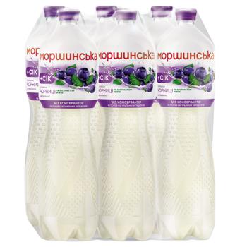 Вода питна Моршинська негазована зі смаком Чорниця-М'ята 1,5л - купити, ціни на Grono - фото 6